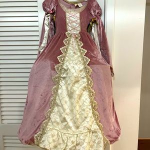 Princess costume velvet pink/mauve